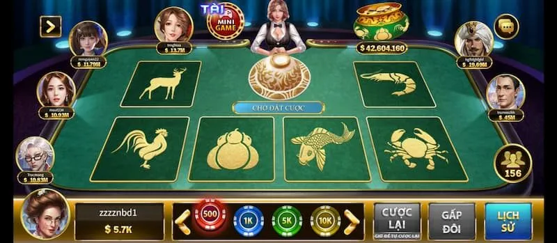 Thông tin tổng quan về trò chơi bầu cua Hit Club